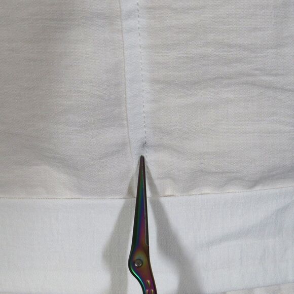 Halara White Button Up Side Pocket Midi Dress Size Large READ READ READ - Picture 2 of 9